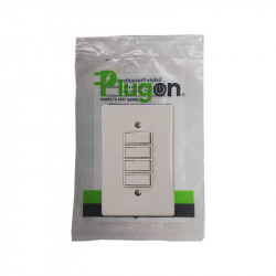 Switch Light Switch 4 Lever 4*2 1 Way Steel Am04s