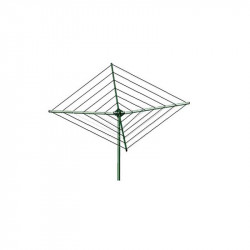 Wash Line Rotary Windy 30mt Painted 87617