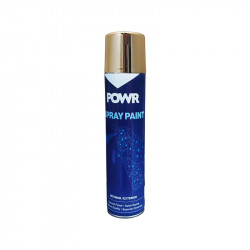 Paint Spray Metal Gold Super 300ml POWR