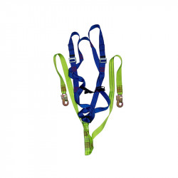Safety Harness Double Lanyard & Snap Hooks