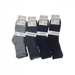 Socks Boot Length Mens Asst Colours Pack 12 Pairs Ua15-1