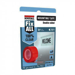 Tape Double Sided Mounting 1.5mt*19mm 75kg SOUDAL 155603