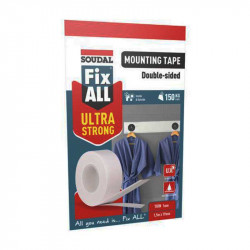 Tape Double Sided Mounting 1.5mt*19mm 150kg SOUDAL 155604