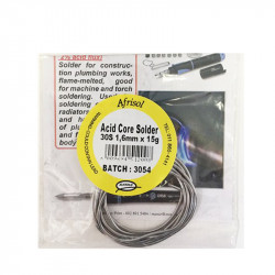 Solder Acid Core Card 15gr