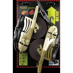 Ruwag Ratchet And Strap - Auto QUICK Loader Retractable Power Sports 800 Kg 3.5 M X 25 Mm 2-pack