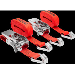 Ruwag Ratchet And Strap Professional 900 Kg 5 M X 25 Mm 2-pack