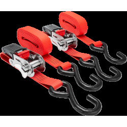 Ruwag Ratchet And Strap Standard 800 Kg 4.5 M X 25 Mm 2-pack