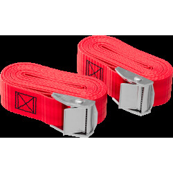Ruwag Ratchet And Strap QUICK Loader Cambuckle 300 Kg 2.5 M X 20 Mm 2-pack