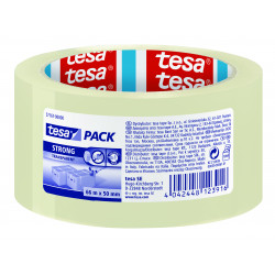 TESA Pack Strong Pp 66mx50mm Transparent (ip 6)