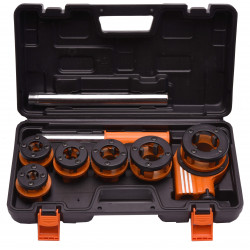 HARDEN 9pcs Pipe Threading Set 1/4 Inch-1 1/4 Inch