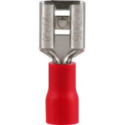 RUWAG Pre-ins Female Disconnect Red 4.8mm (25)