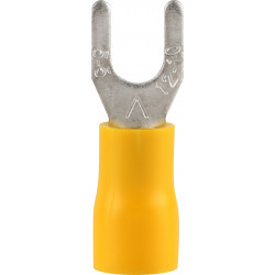 RUWAG Pre-ins Spade Terminal Yellow 5mm (25)