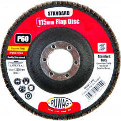 RUWAG 115mm P40 Flap Disc Standard /ea