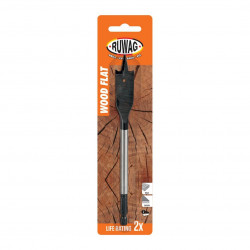 RUWAG 19.00mm Wood Flat Long Carded