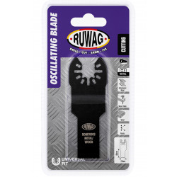 RUWAG Oscillating Mult-tool Straight Blade For Wood & Metal 20mm