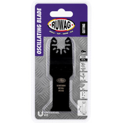 RUWAG Oscillating Mult-tool Straight Blade For Wood & Metal 28mm