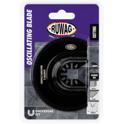 RUWAG Oscillating Mult-tool Radial Blade For Ceramic 88mmØ