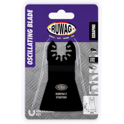 RUWAG Oscillating Mult-tool Straight Flexible Scraper 52mm