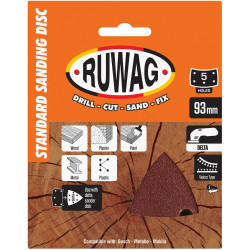 RUWAG P80 Triangular Sheet Add-on 5 Pack /pk