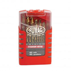 RUWAG 19pce Grip Box Titanium Metal