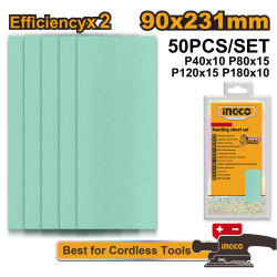 Sand Sheet Ass 90x231mm 50pc