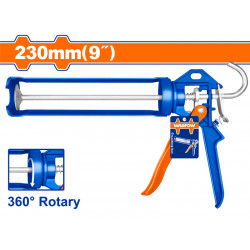 WADFOW Caulking Gun Alum Hndl Rotary Function 230mm