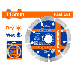 WADFOW Disc Diamond F/cut W/d 115mm