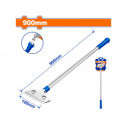 WADFOW Scraper Metal Alum 900mm 18x100mm + 1pcs Bld