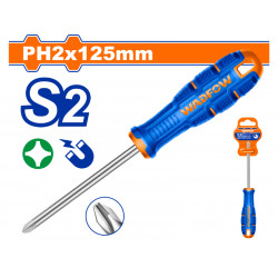 WADFOW Screw Driver Ph2 Mag S2 6x125mm