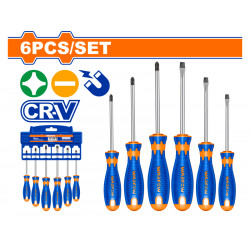 WADFOW S/driver Set Mag Cr-v 6pcs