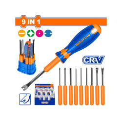 WADFOW S/driver Set Inter Change Cr-v 10pcs