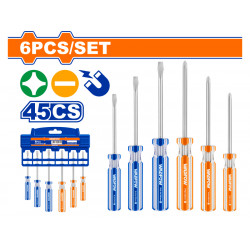 WADFOW S/driver Set Mag 45cs 6pcs