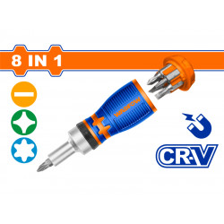 WADFOW S/driver Set Stubby Cr-v 8in1