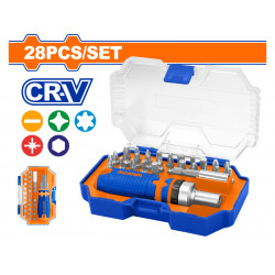 WADFOW S/driver Set Bits Cr-v 28pcs