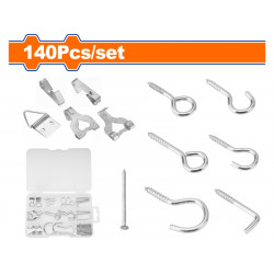 WADFOW Screw & Hook Set 140pcs