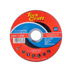 TORK CRAFT Cutting Disc Metal & Ss 115 X 1.6 X 22.2 Mm