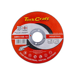 TORK CRAFT Cutting Disc Industrial Metal 115 X 1.0 X 22.2 Mm