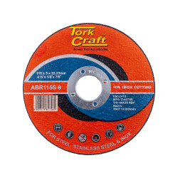 TORK CRAFT Cutting Disc Metal & Ss 115 X 3.0 X 22.22mm