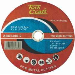 TORK CRAFT Cutting Disc Steel And Ss 230 X 1.6 X 22.22mm
