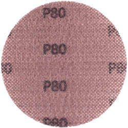 TORK CRAFT Dura Mesh Abr.disc 150mm Hook & Loop 80grit 3pc For Sander Polisher