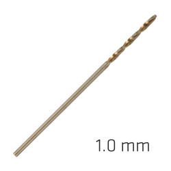 ALPEN Hss Sprint Master 1.0mm 10-pack Hang Tag Din 338 ALPEN Drill Bits