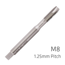 ALPEN Machine Tap Cobalt 8mm In Pouch 1.25mm Pitch
