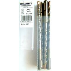 ALPEN Sds Plus Hammer F4 160 X 100 8mm Bulk