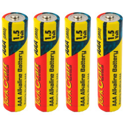 TORK CRAFT Battery Aaa 1.5v X4 Pack Lr03 4s Shrink Wrap Alkaline
