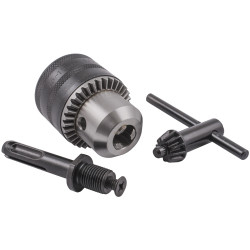 TORK CRAFT Chuck & Key 13mm 1/2\'x 20unf & Sds Adaptor