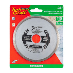 TORK CRAFT Diamond Blade Continuous Rim 115mm