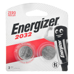 ENERGIZER 2032 3v Lithium Coin Battery 2 Pack