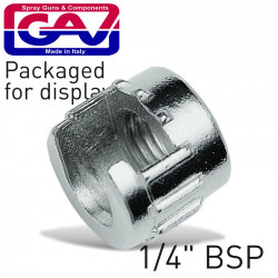 GAV Metal Ring 1/4\' For Bayonet Couplings Packaged