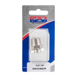 GAV Bleeding Drain Cock 3/8\' Packaged