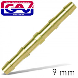 GAV Brass Hose Connector 9mm
